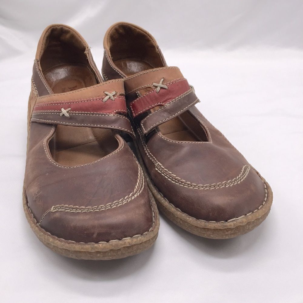 Josef Seibel Mary Jane Clog Shoes Comfort Size 39